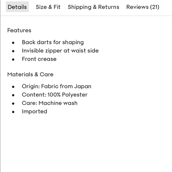 Aritzia WILFRED SABINA PANT IN BLACK - Picture 2 of 5